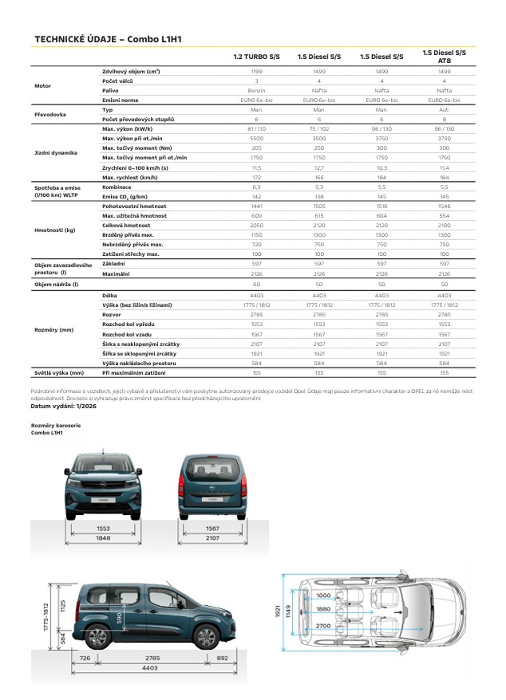 OPEL Combo